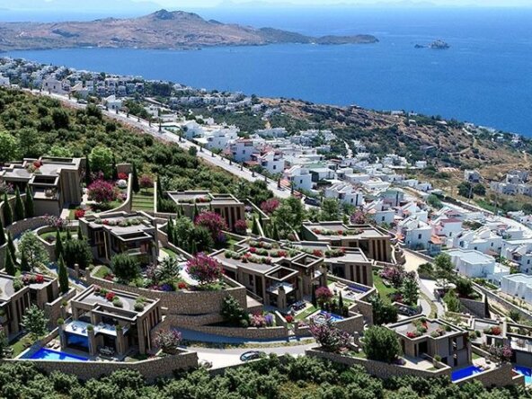 Sea view luxury Bodrum house