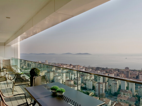 Luxury Asian Istanbul sea view flats
