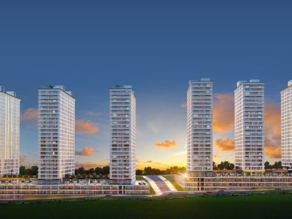 Istanbul luxury sea view flats