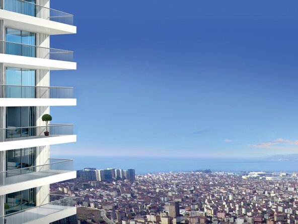 Istanbul luxury sea view flats