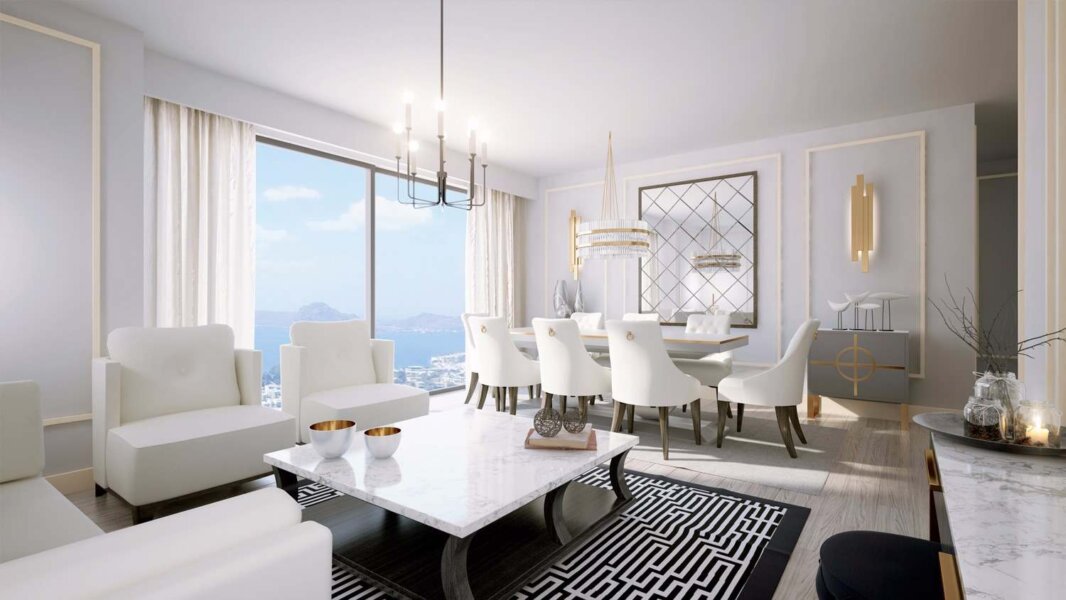 Istanbul luxury sea view flats