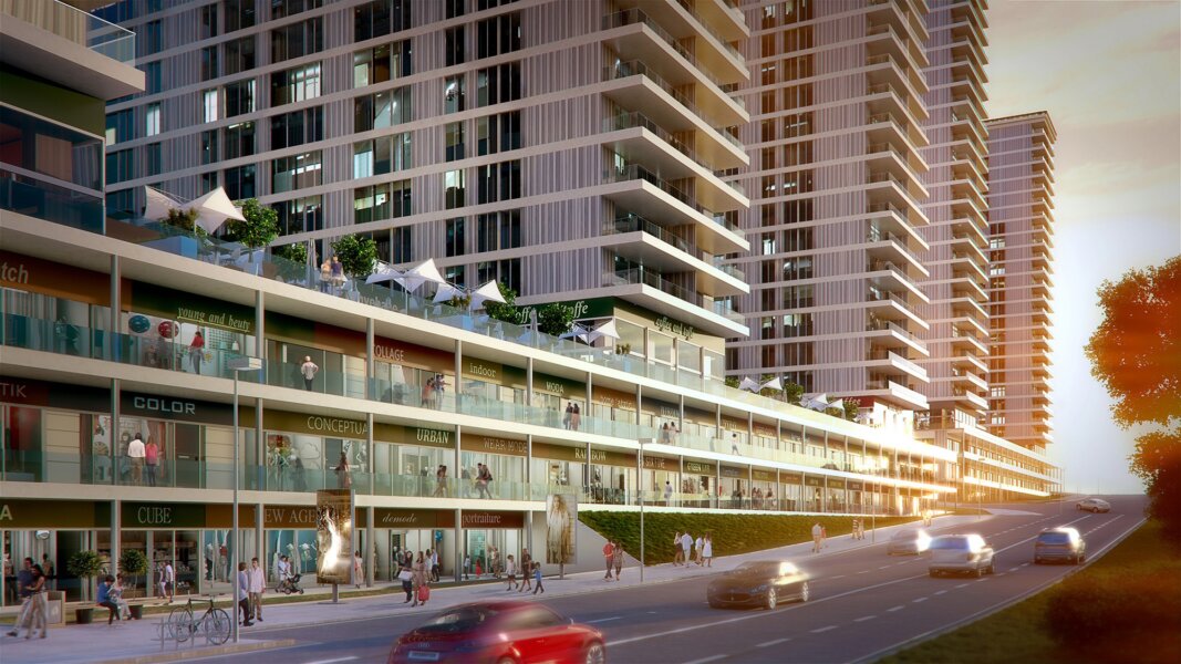 Istanbul luxury sea view flats