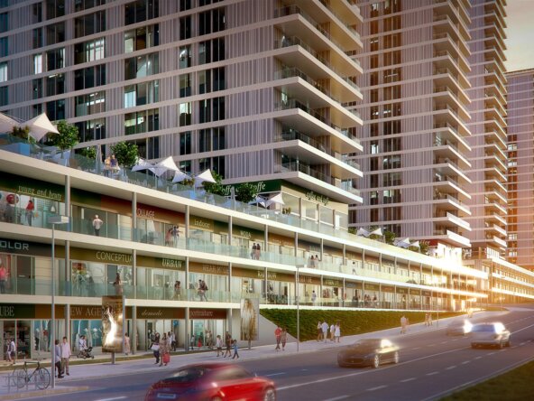 Istanbul luxury sea view flats