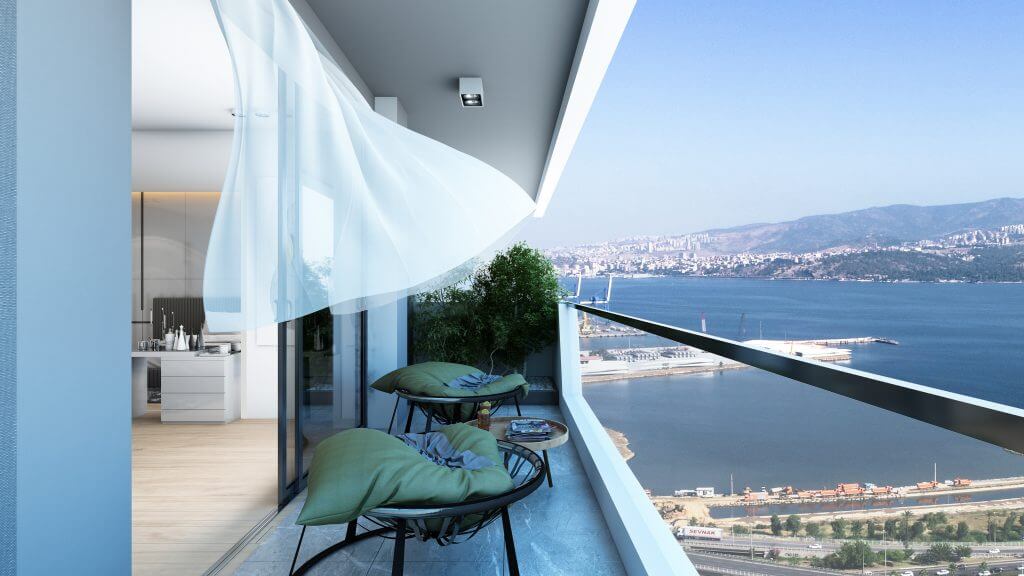 Luxury Izmir sea view spa apartments