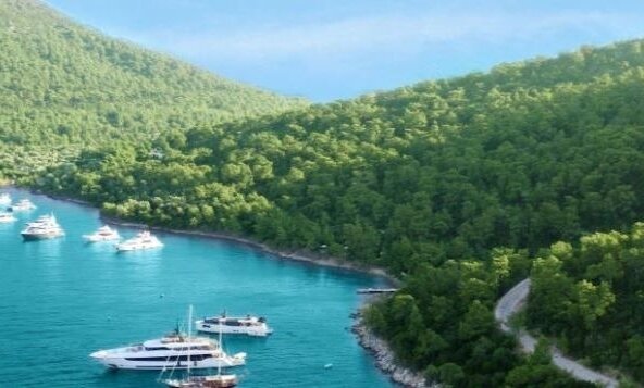 Bodrum Turkbuku luxury beach villas