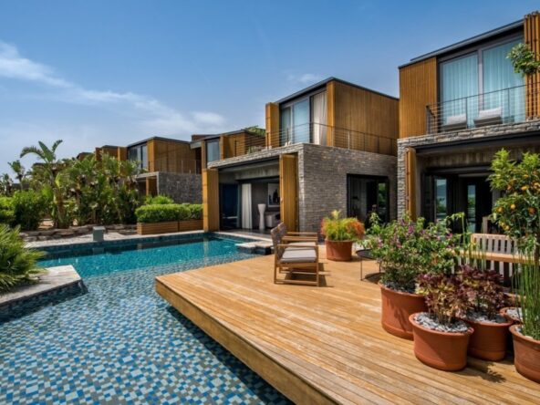 Luxury beach villas in Bodrum