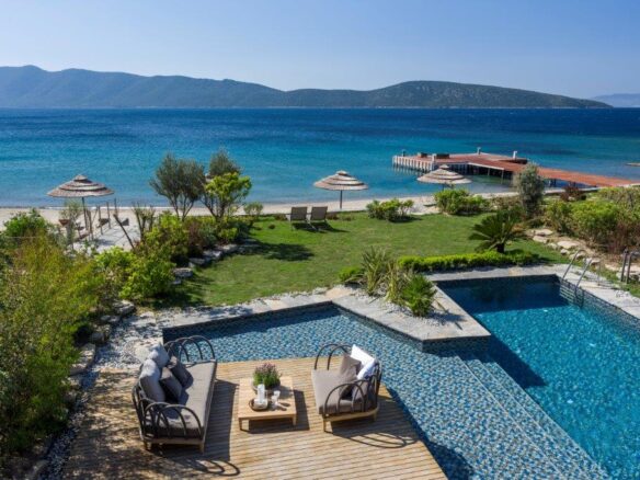 Luxury beach villas in Bodrum