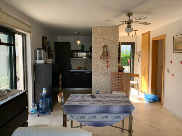 Bodrum'da deniz manzaralı daire