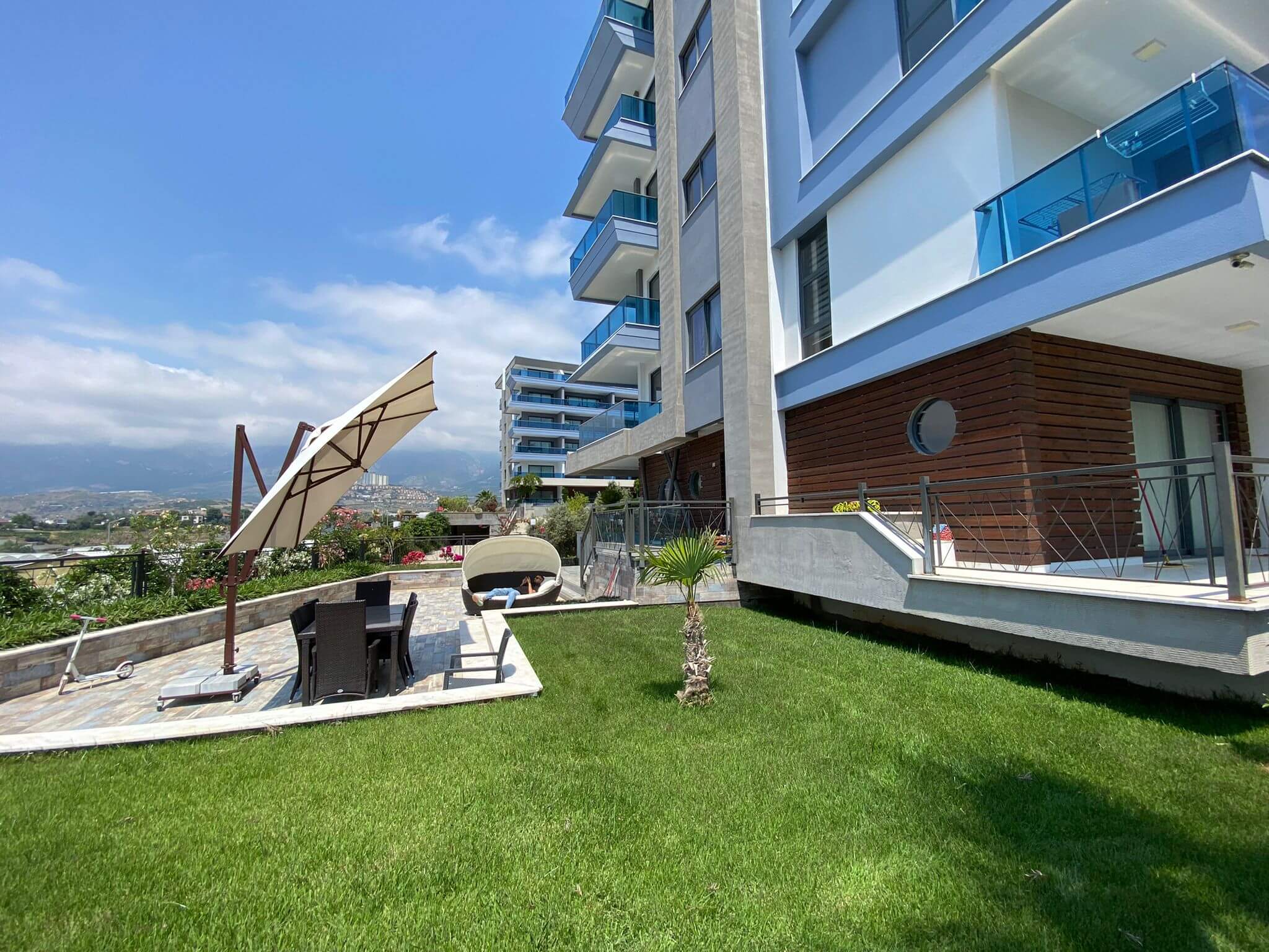 Luxury garden apartment in Alanya