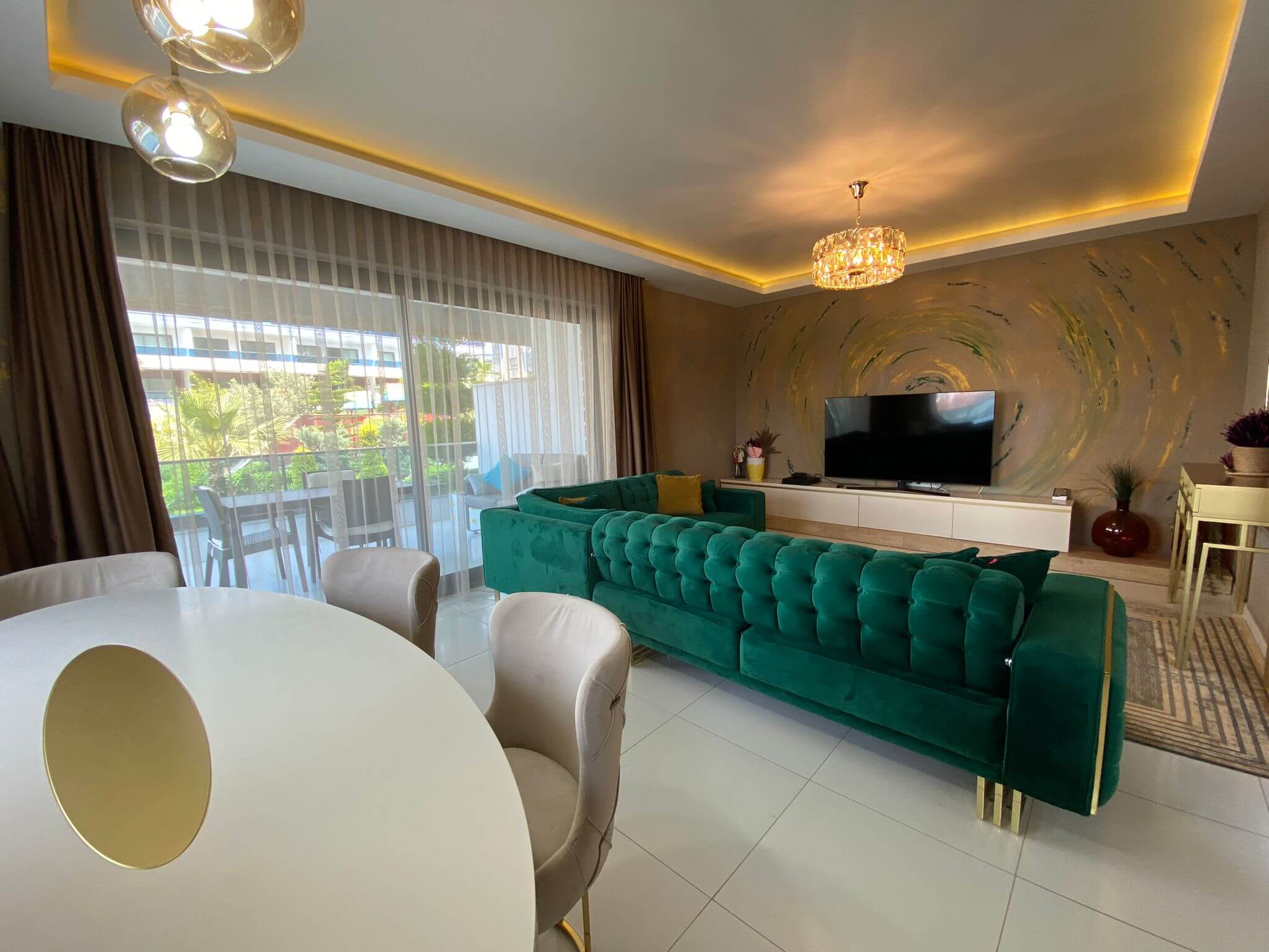Luxury garden apartment in Alanya