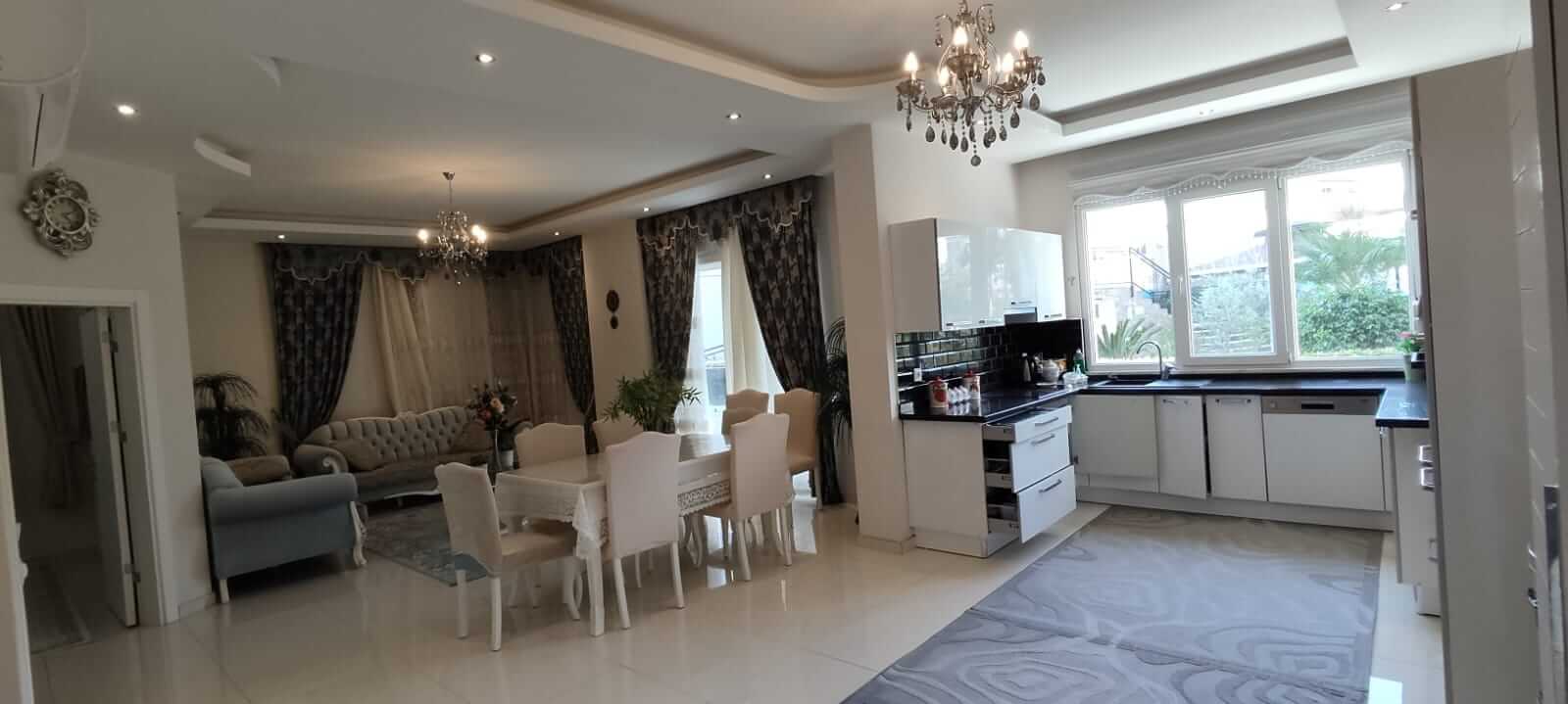 Luxury Alanya garden apartment