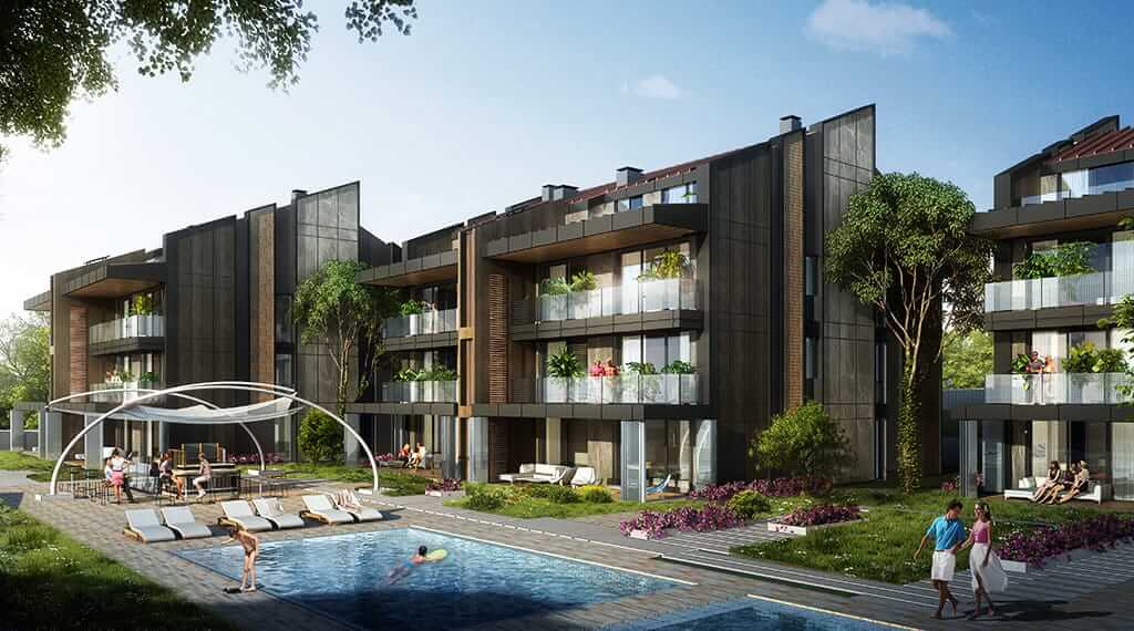 Istanbul forest view apartments