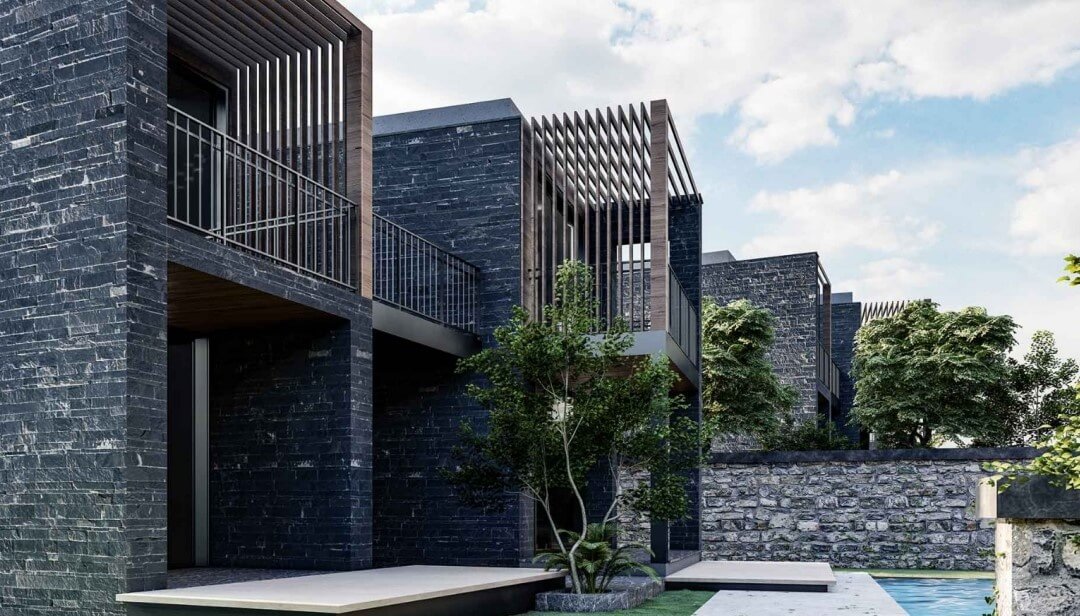 Luxury villa in Bodrum Turkbuku
