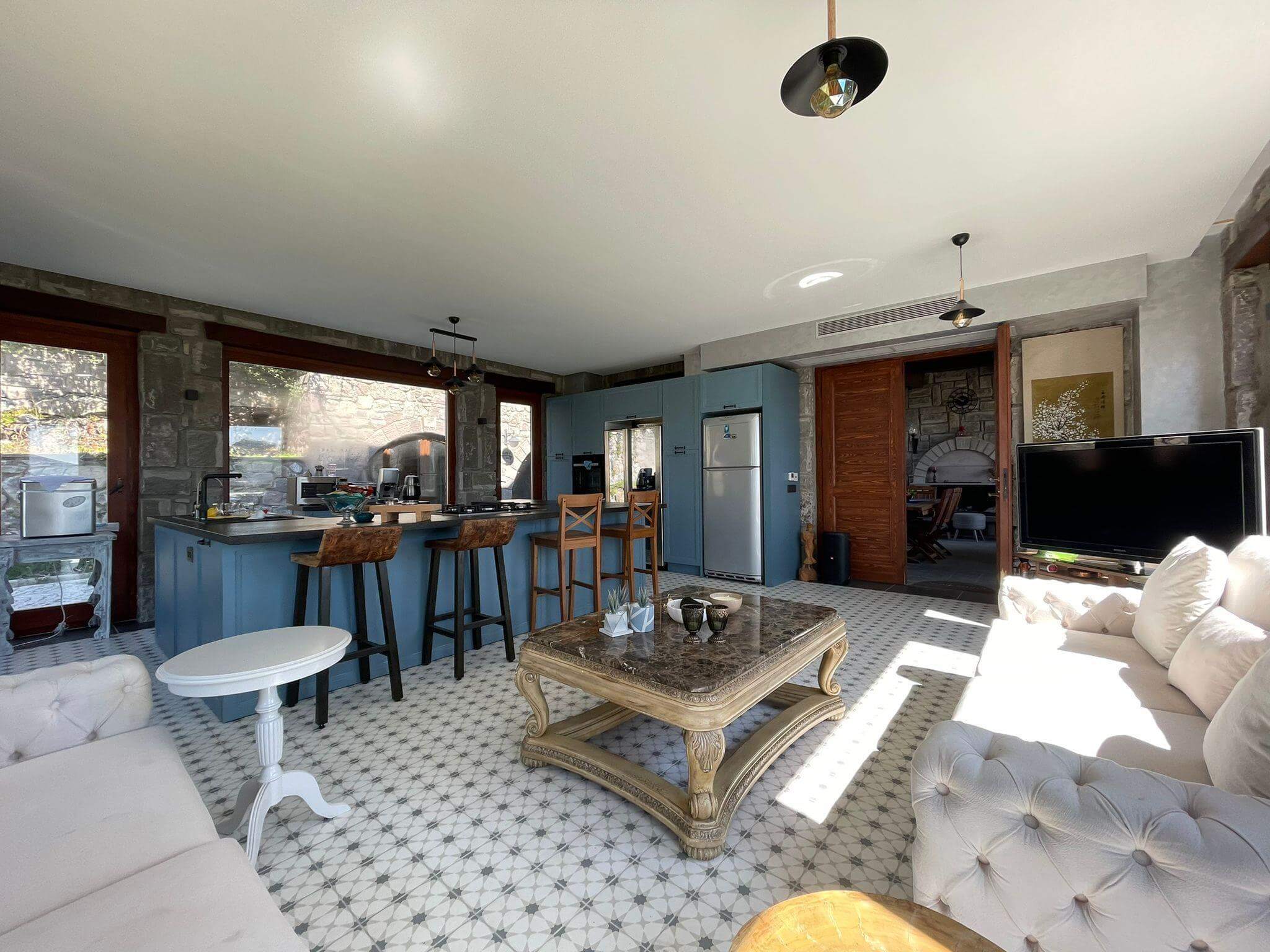 Luxury stone house for sale in Gumusluk