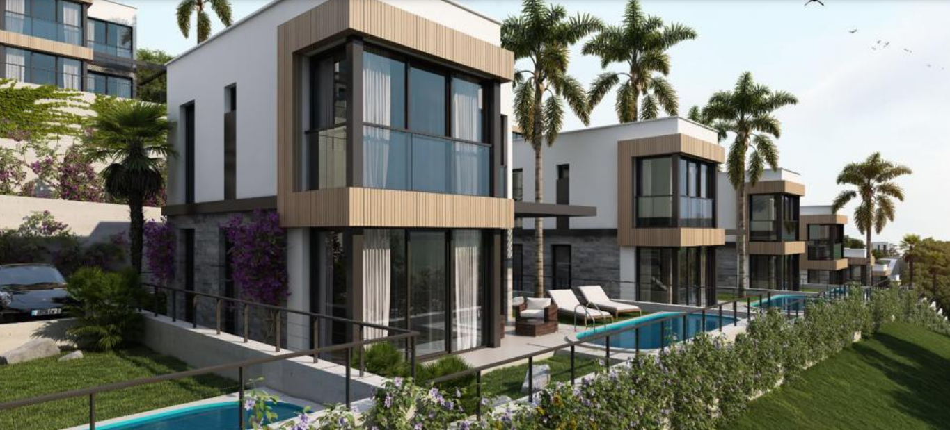 Luxury villas with pool in Bodrum