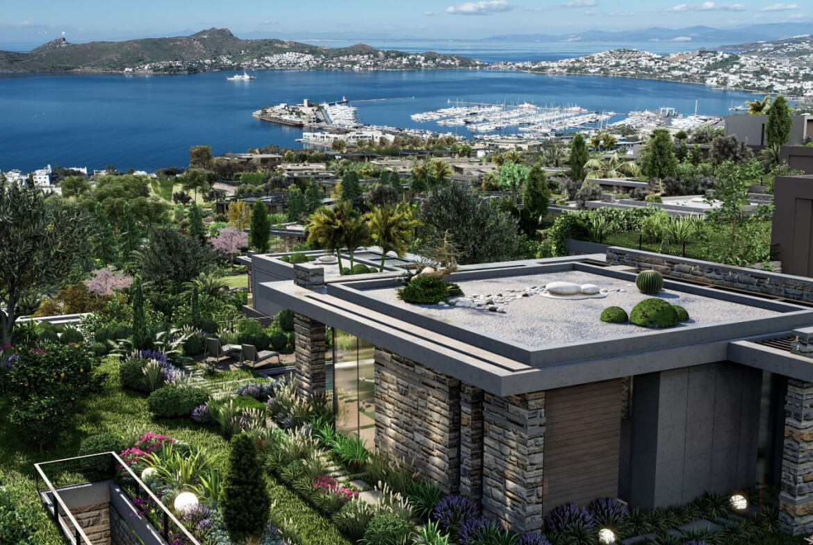 Secluded luxury Yalikavak Marina villas