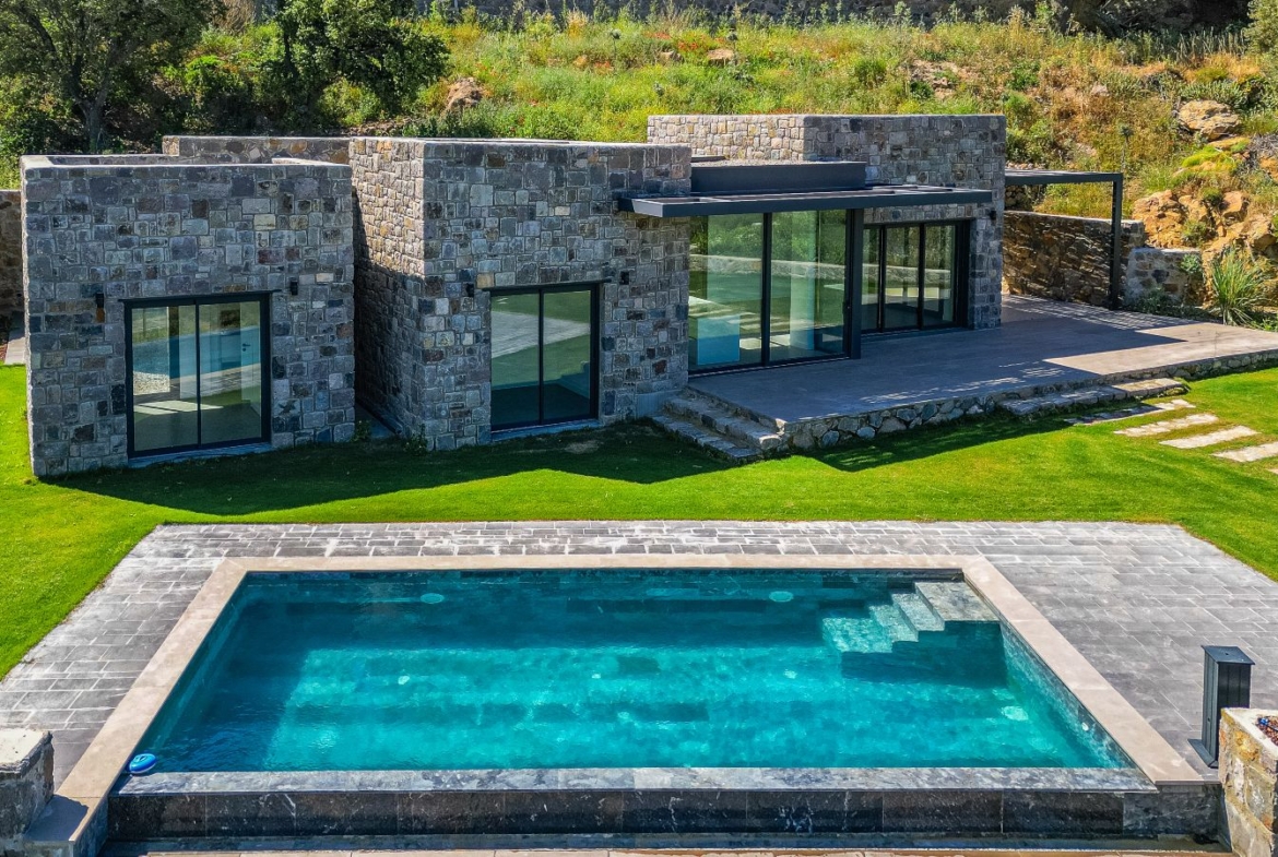 Luxury villa private pool in Bodrum