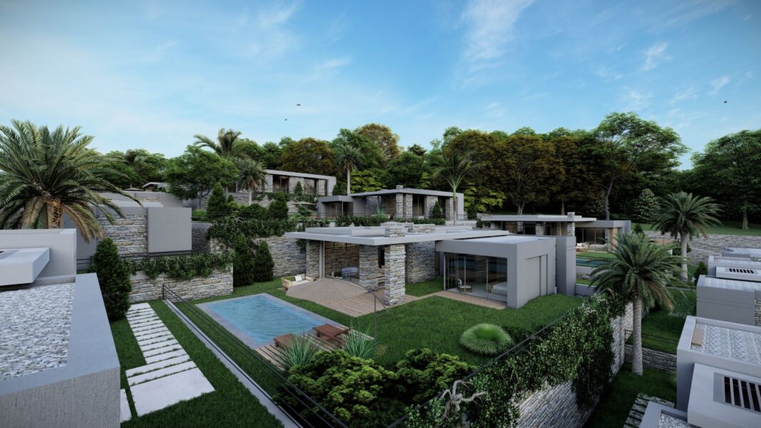 Panoramic villas in Yalikavak