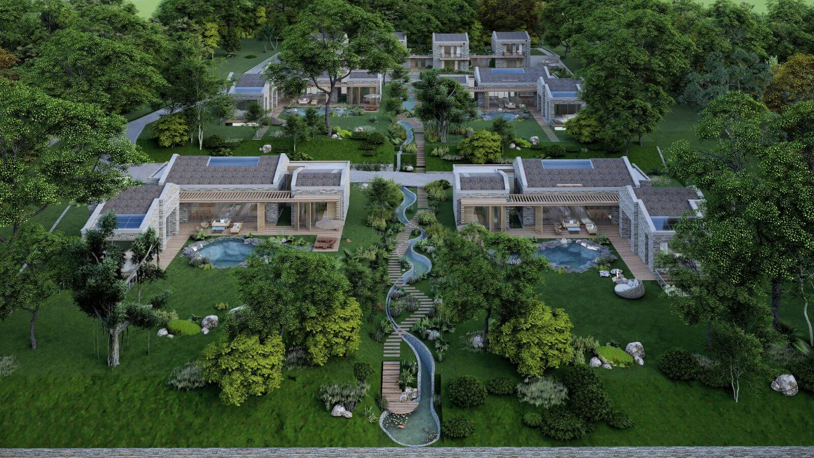 Luxury villas in Turkbuku Bodrum