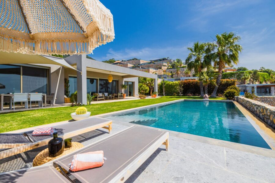 Bodrum real estate with full sea views