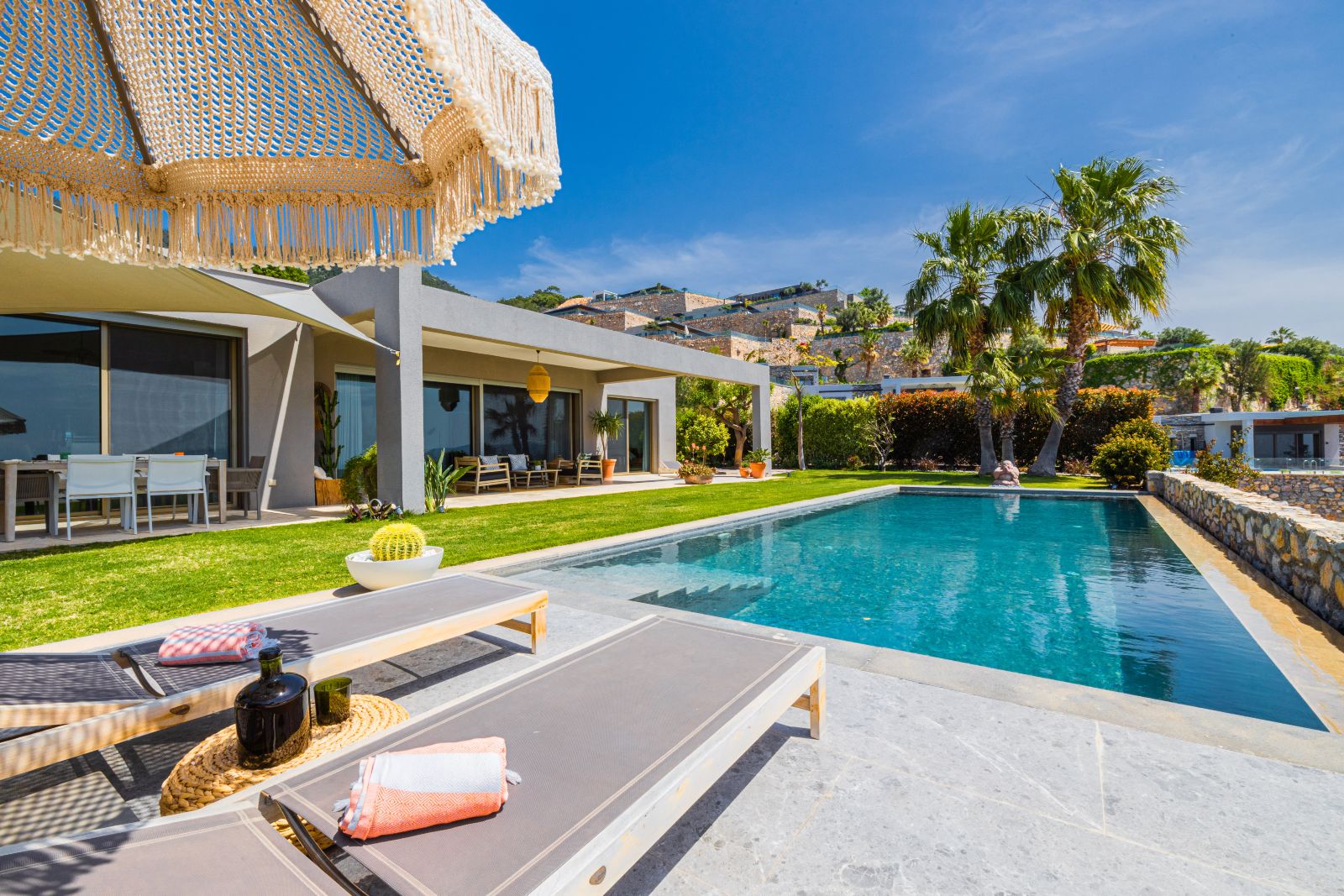 Bodrum real estate with full sea views