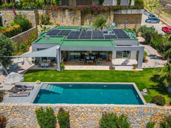 Bodrum real estate with full sea views