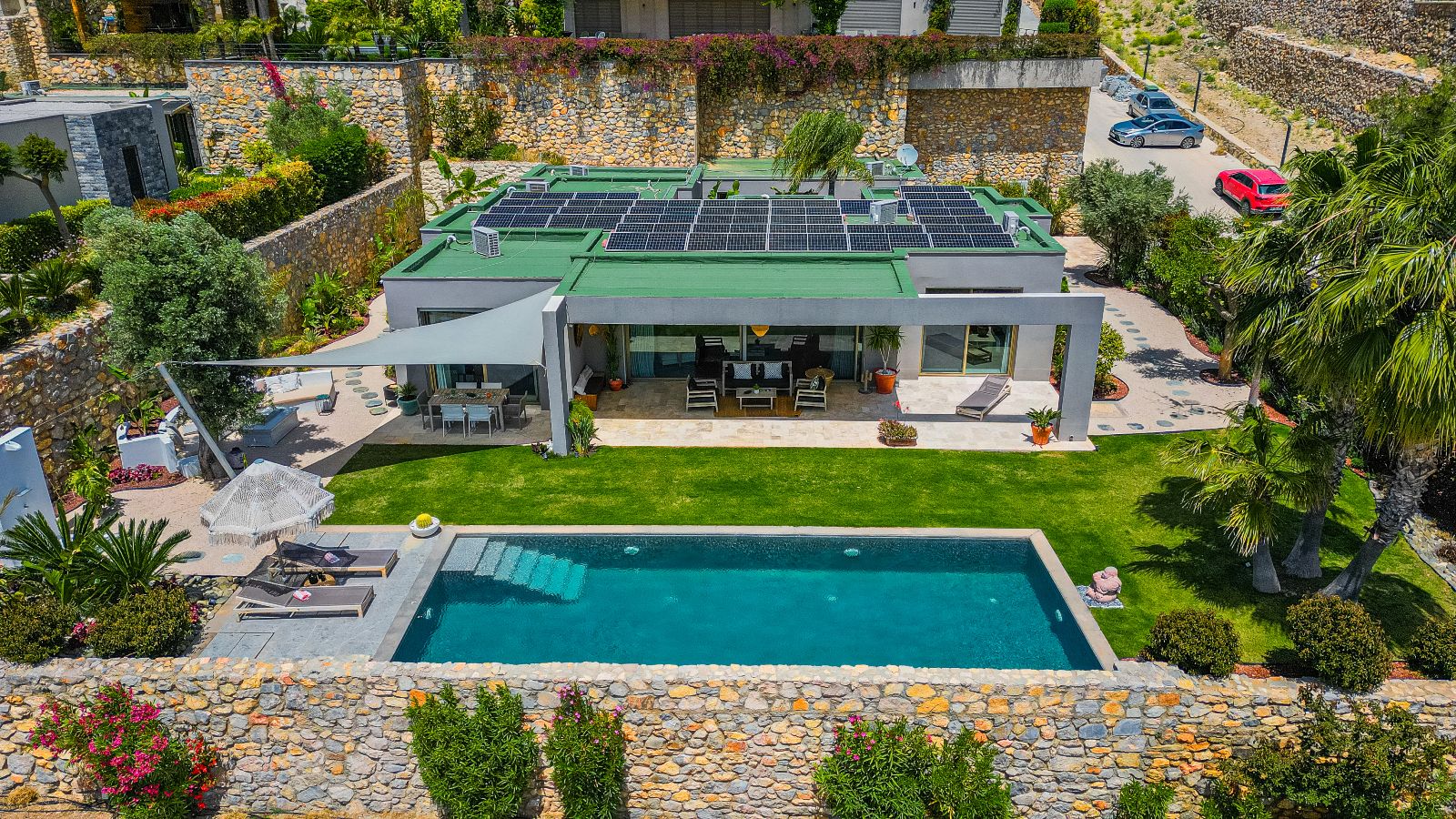 Bodrum real estate with full sea views