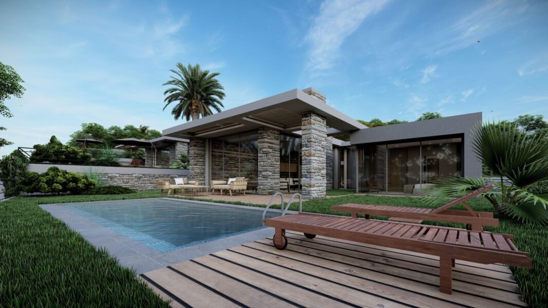 Panoramic villas in Yalikavak