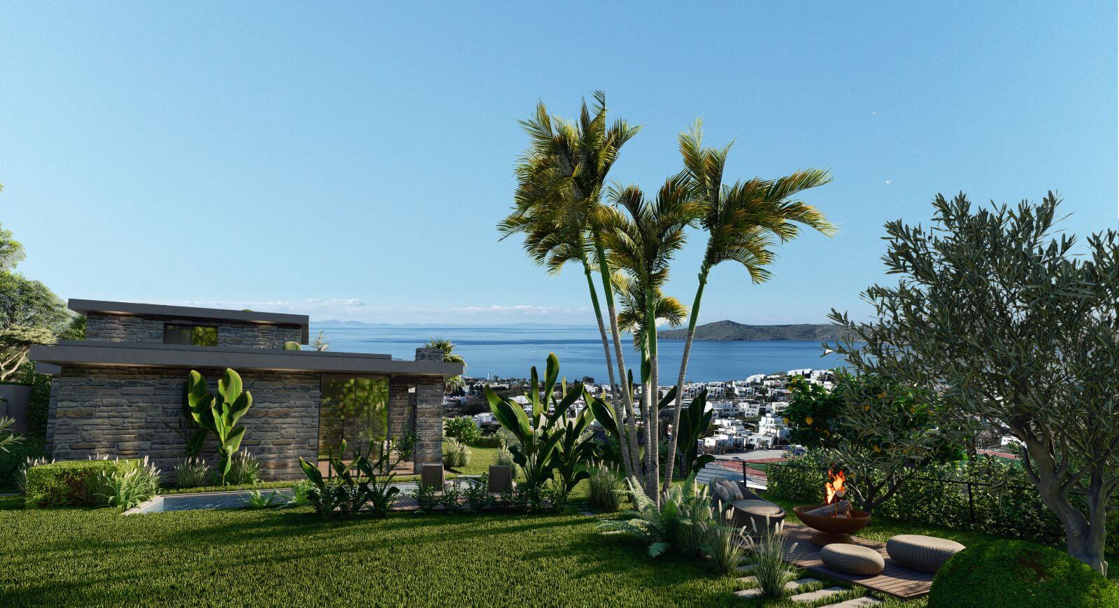 Secluded luxury Yalikavak Marina villas