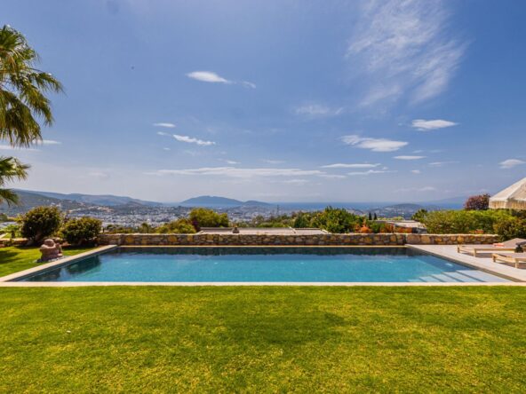 Bodrum real estate with full sea views