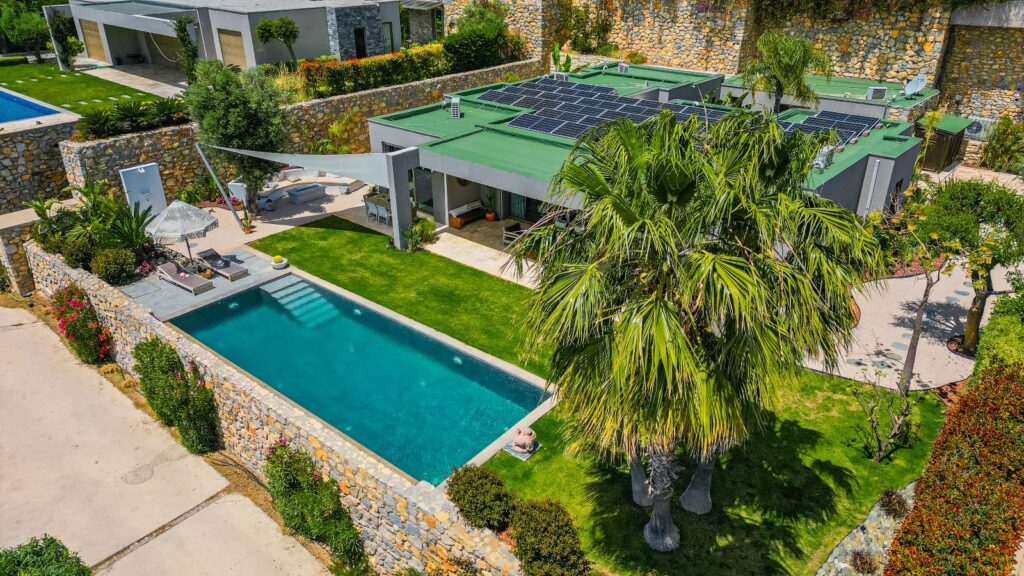 Bodrum real estate with full sea views