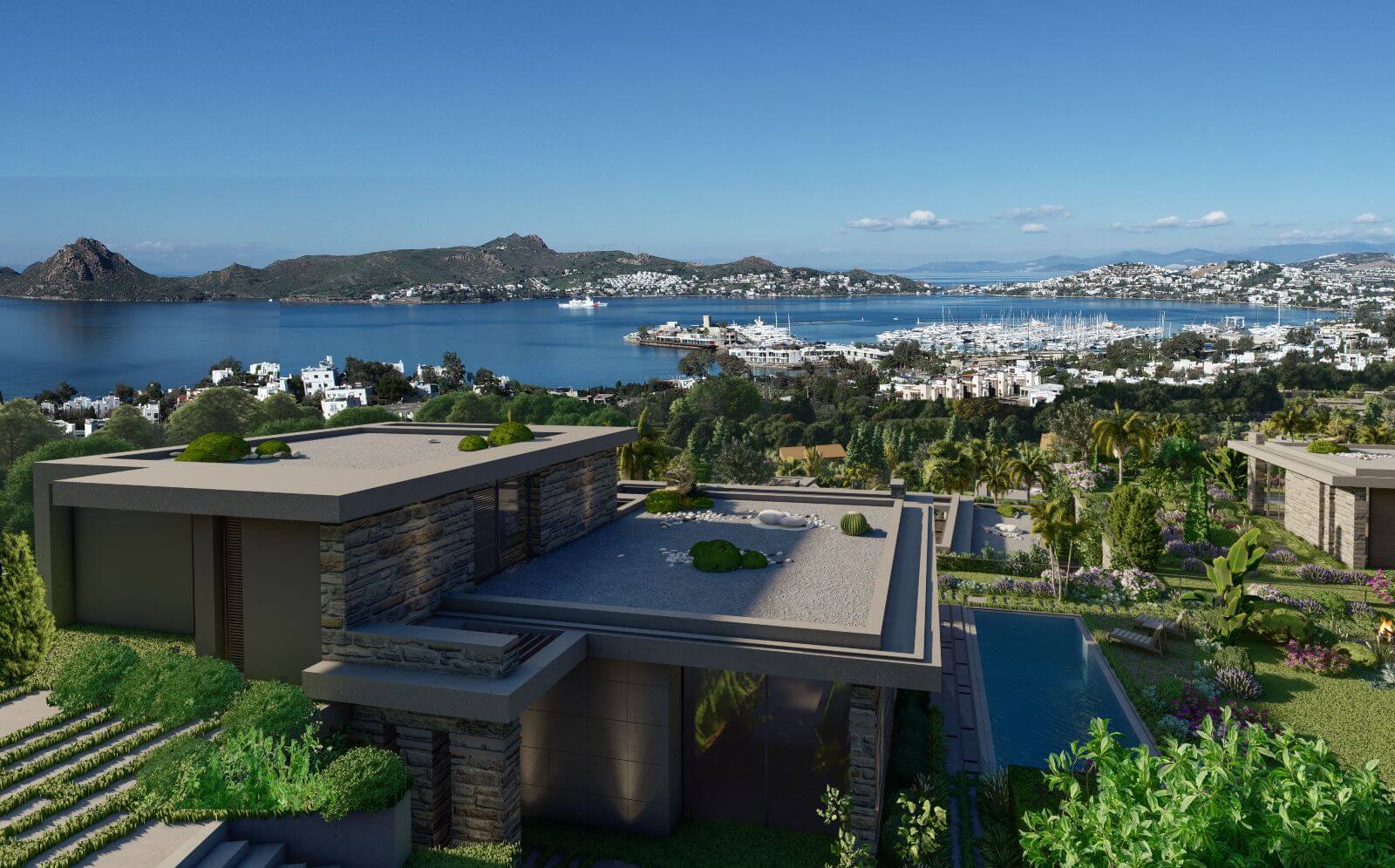 Secluded luxury Yalikavak Marina villas