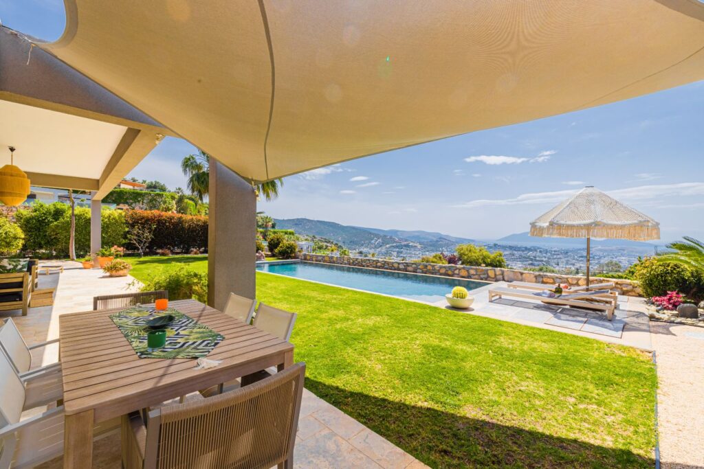 Bodrum real estate with full sea views