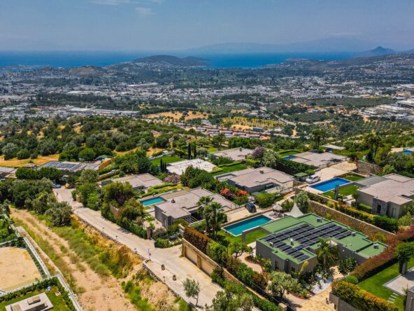 Bodrum real estate with full sea views