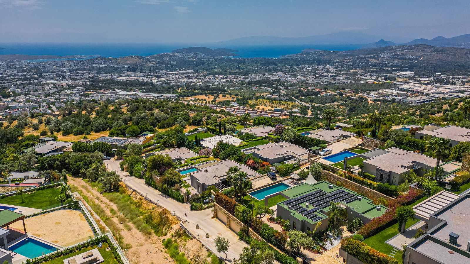 Bodrum real estate with full sea views