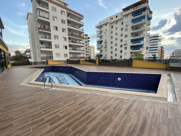 Alanya deniz manzaralı lüks çatı katı