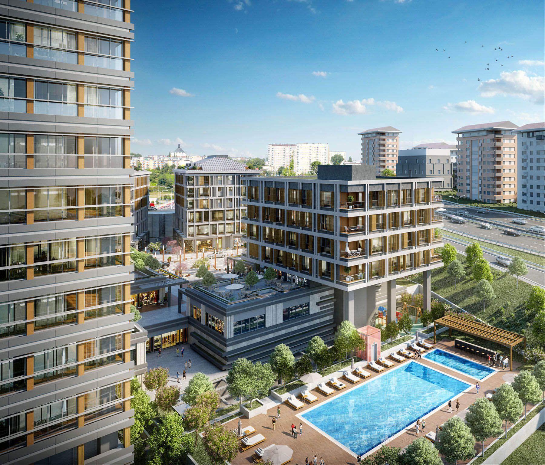 Luxury flats Asian side of Istanbul