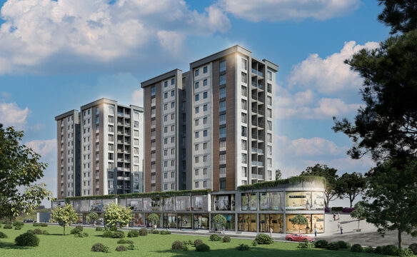 luxury residence project in Istanbul