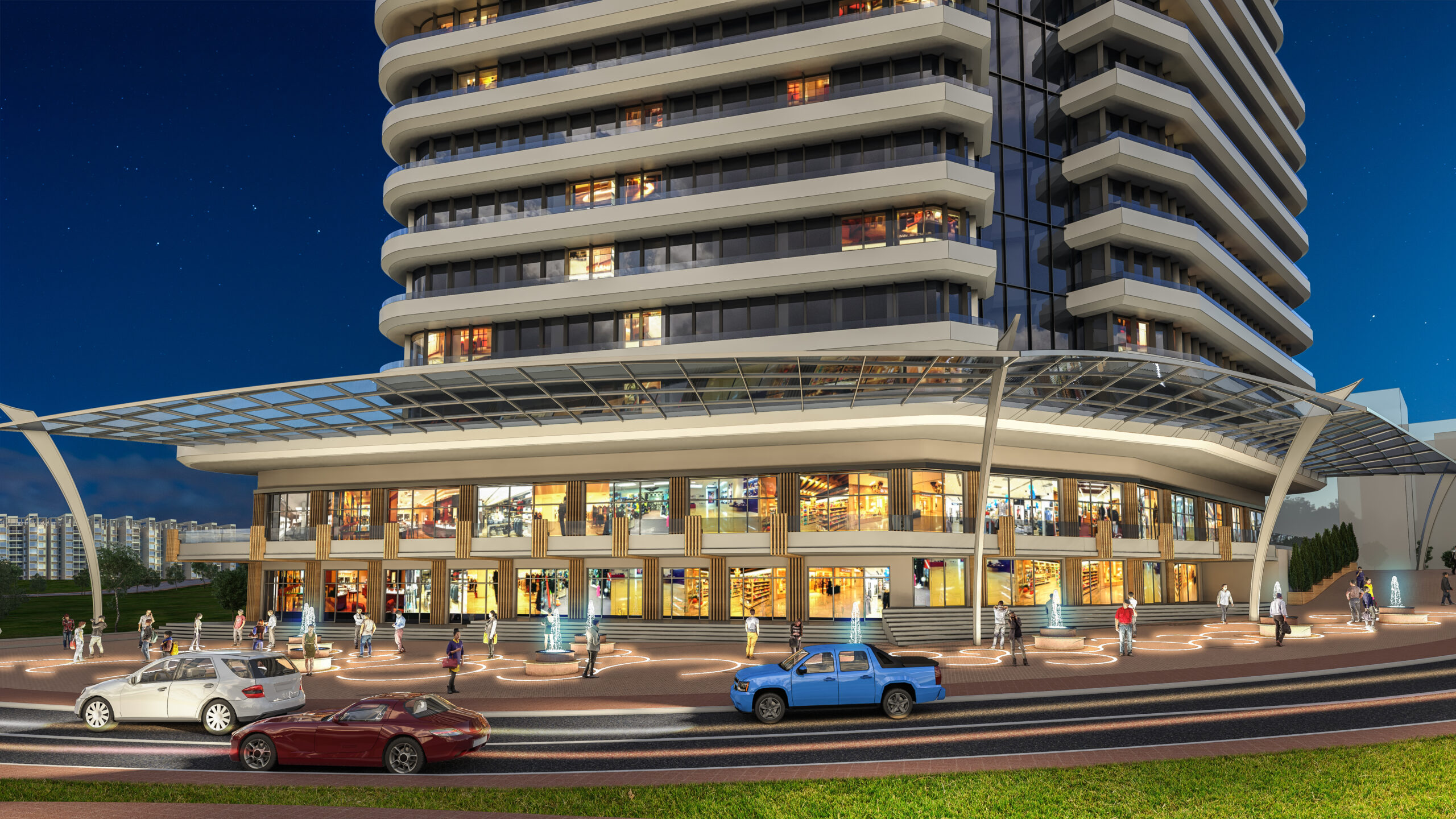 Istanbul sea view luxury apartments