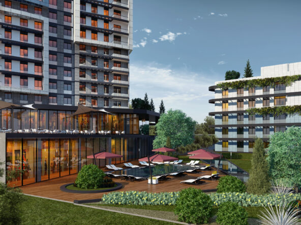 Kartal Istanbul sea view luxury flats