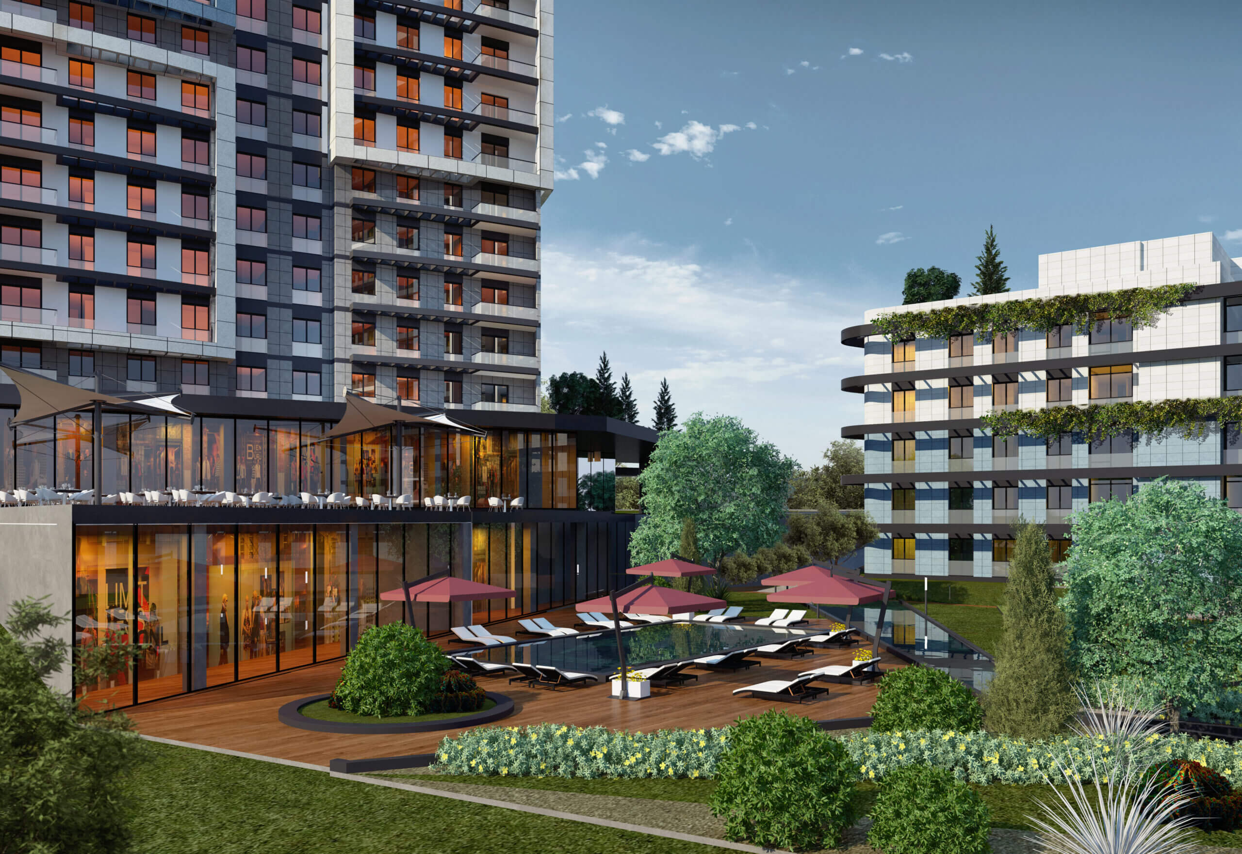 Kartal Istanbul sea view luxury flats