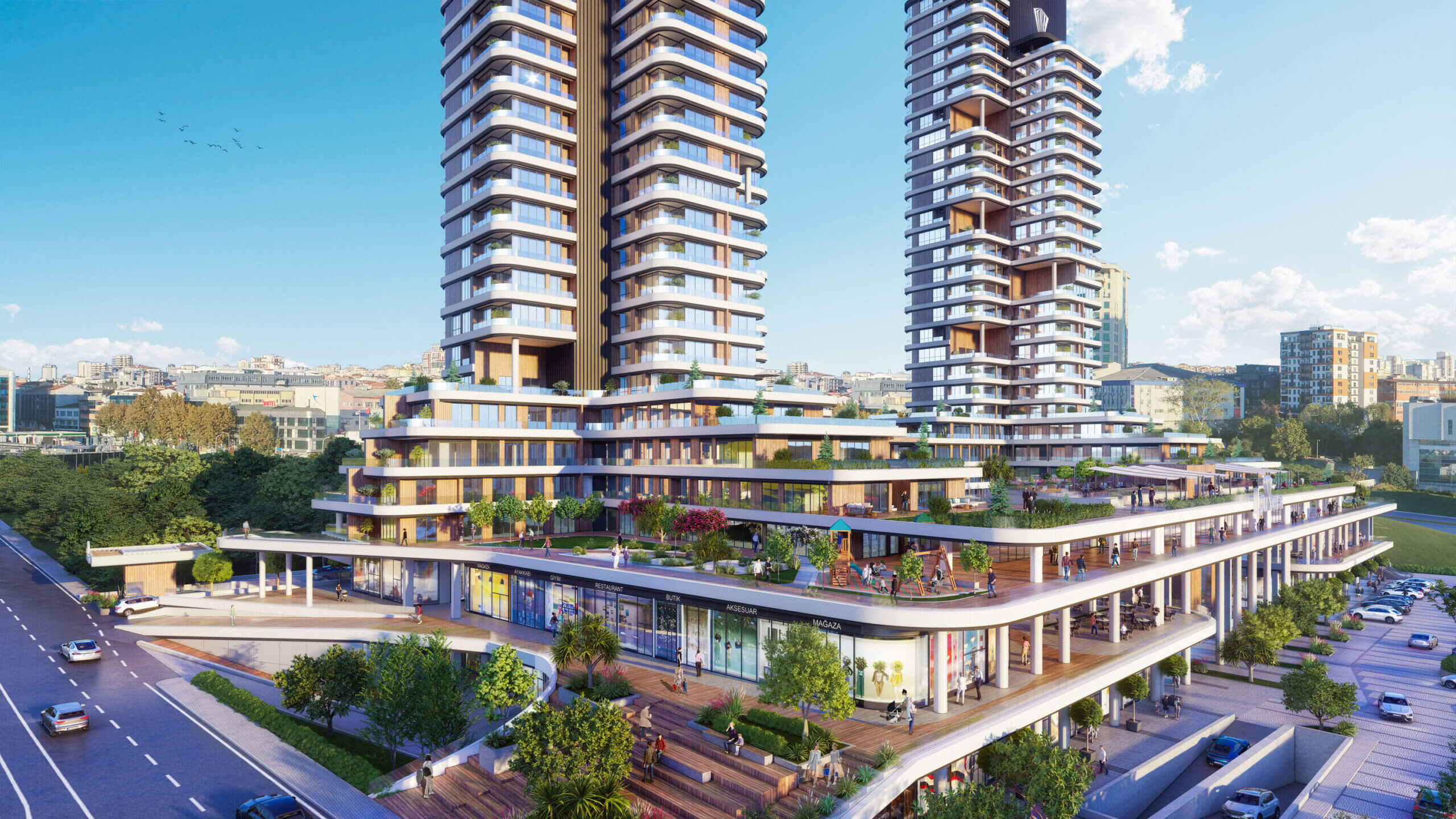 Basin Express luxury Istanbul apartments