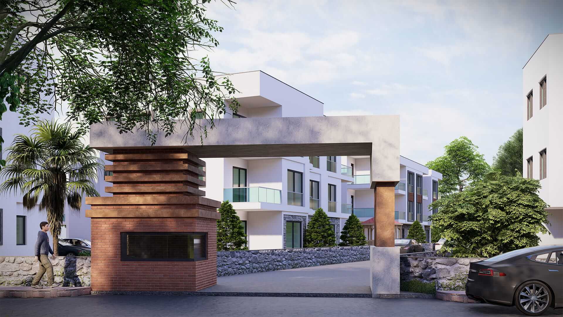 Rural Bodrum apartments