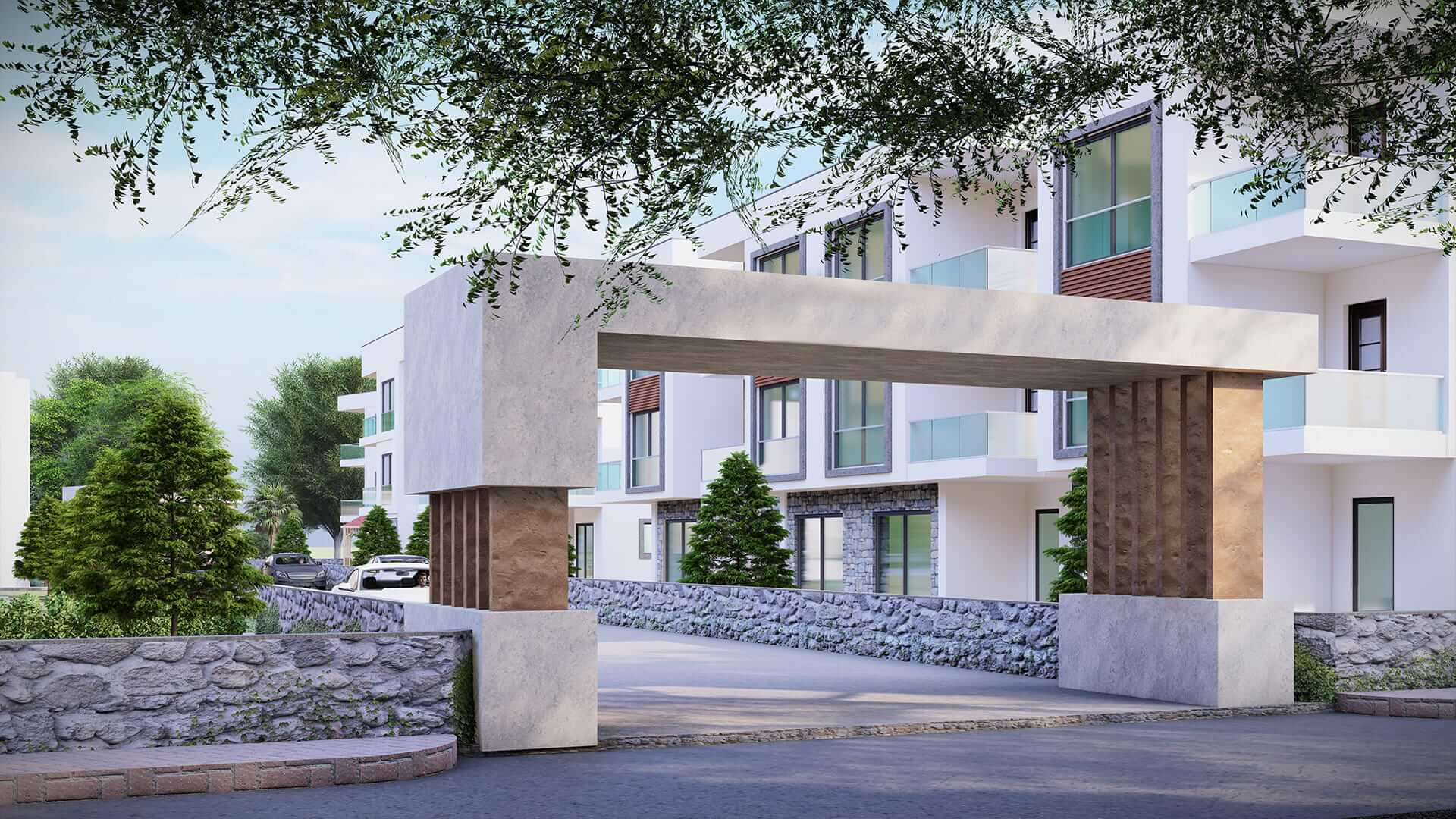 Rural Bodrum apartments