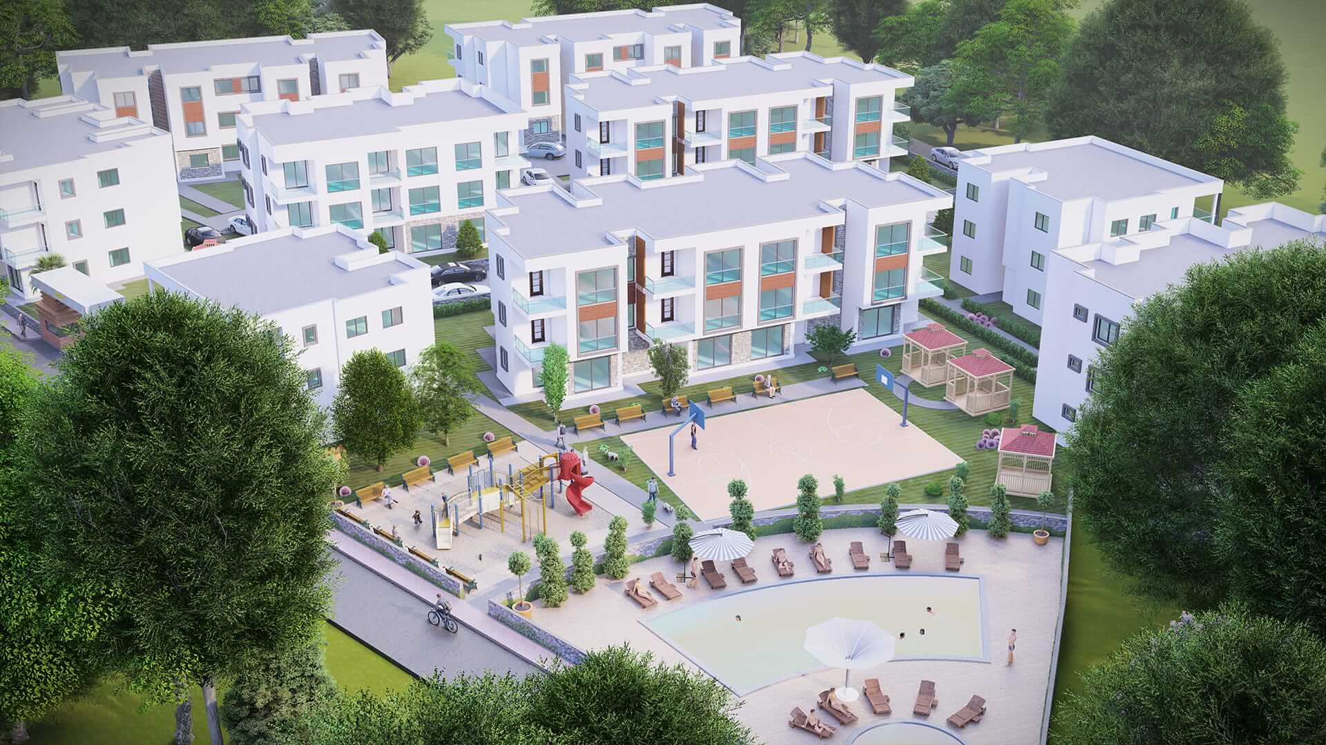 Rural Bodrum apartments