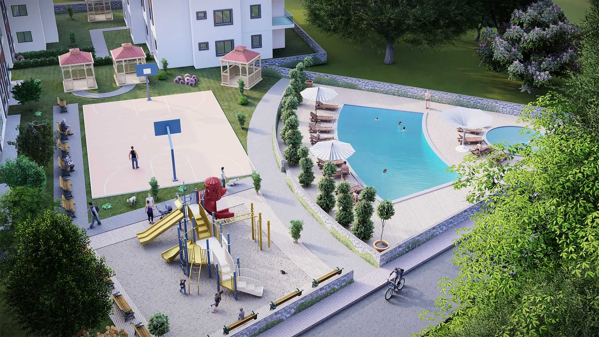 Rural Bodrum apartments