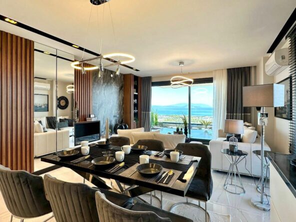 Luxury sea view villas in Kusadasi