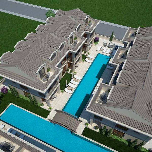 Calis Beach luxury apartments