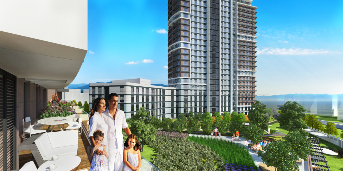 Kartal Istanbul sea view luxury flats