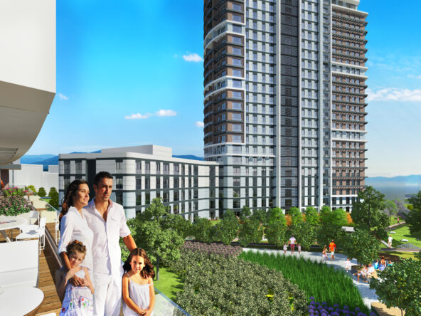 Kartal Istanbul sea view luxury flats